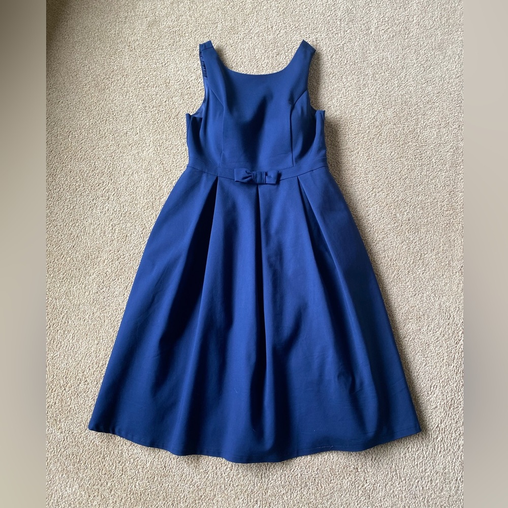 ModCloth Liza Luxe Navy Blue Dress
